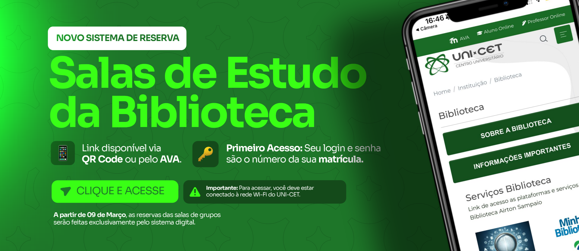 Novo Sistema Reserva Digital Biblioteca