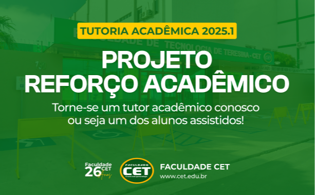 Seleção de Tutor para Projeto Reforço Acadêmico 2025.1 (Resultado Disponível)