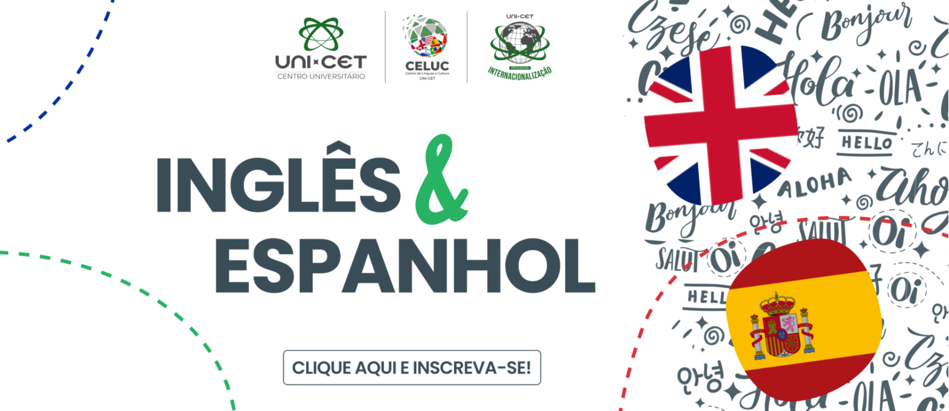 INGLÊS E ESPANHOL