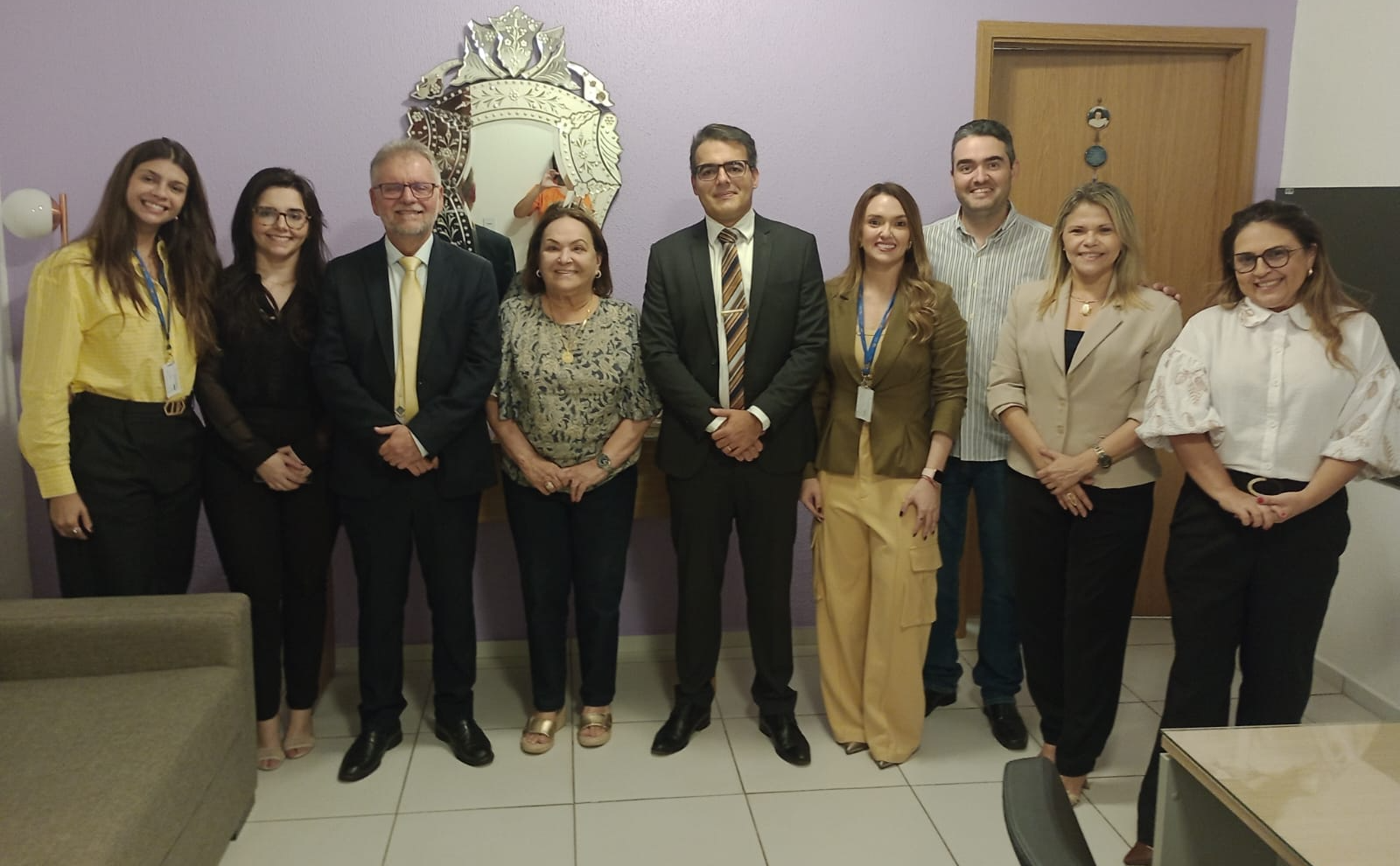 Um momento de aprendizado e alinhamento de ideiais reforçando o compromisso com a pacificação social.