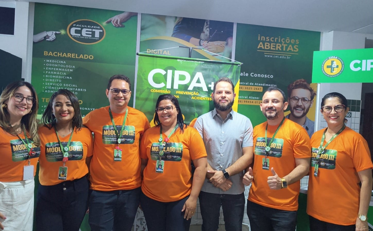 Faculdade CET Reforça Compromisso com a Segurança: Equipe CIPAA Conclui Treinamento