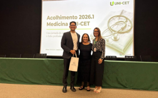 UNI-CET realiza acolhimento para acadêmicos do curso de Medicina no início do semestre 2026.1