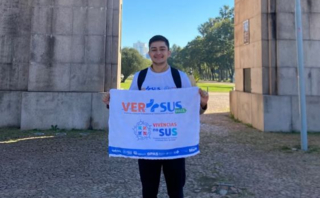 Rômulo Guilherme, estudante da instituição, participou do projeto VerSUS, que promove o entendimento prático da gestão e assistência na saúde pública brasileira.