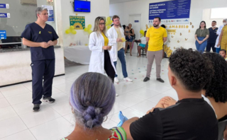 Internos de Medicina do UNI-CET promovem ação do Setembro Amarelo em UBS da zona norte de Teresina