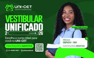 UNI-CET lança Vestibular Unificado 2026 com proposta inovadora e foco no futuro